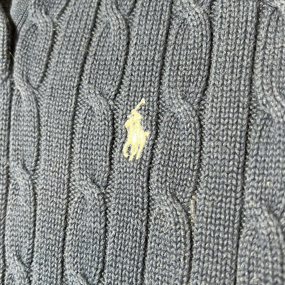 Ralph Lauren cable knit short sleeve sweater - Picture 2 of 4